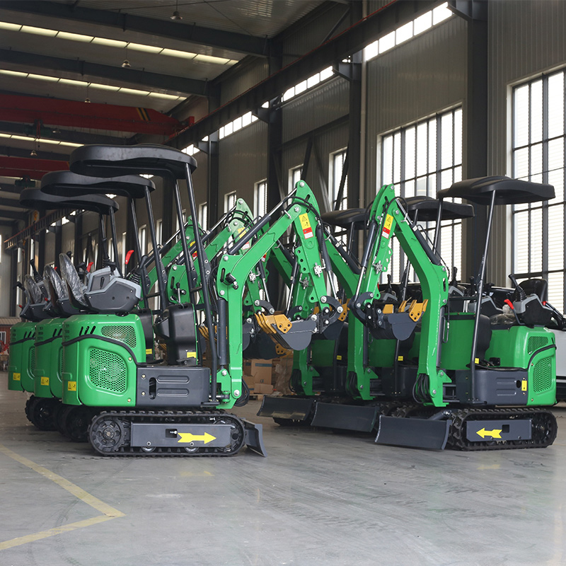 1,2-тонный мини-экскаватор