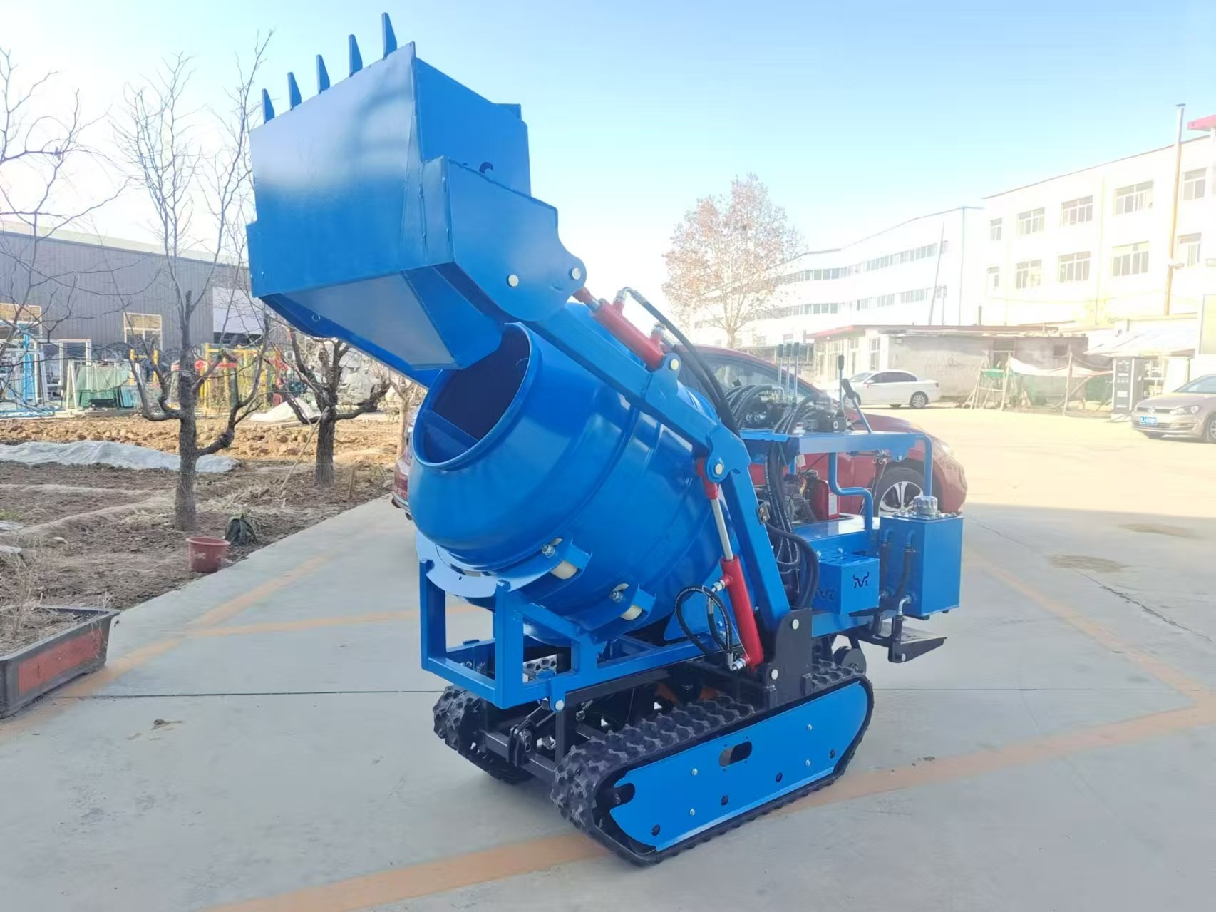 Автобетоносмеситель объемом 1000 л