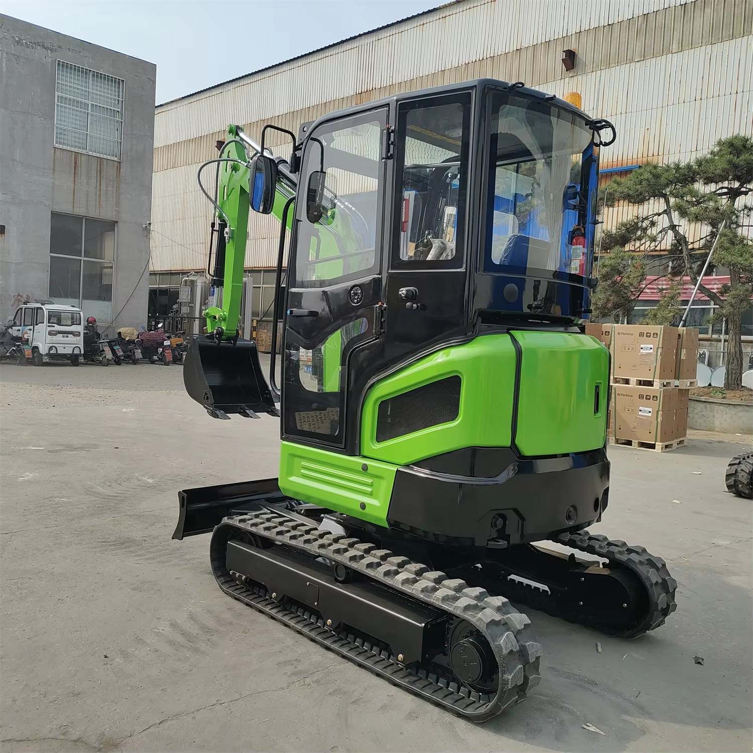 3-тонный экскаватор