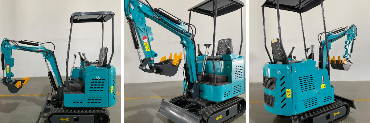 1,5-тонный экскаватор