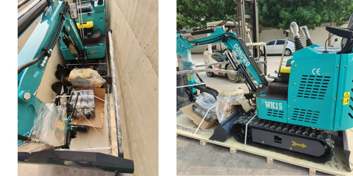 1,5-тонный экскаватор