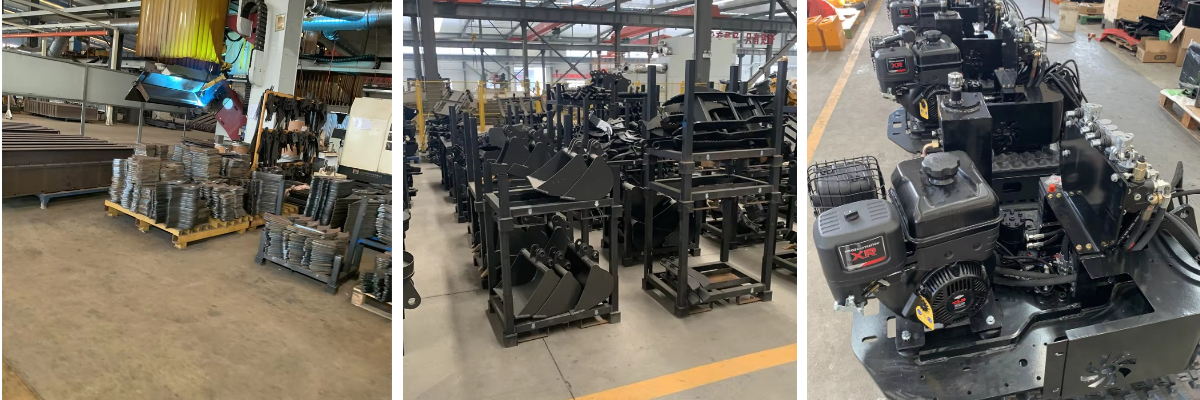 1,5-тонный экскаватор