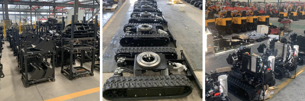 1,2-тонный экскаватор