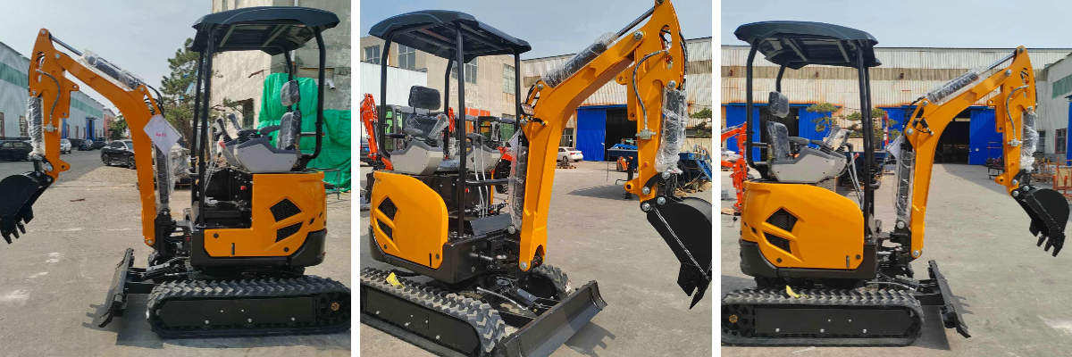 1,8-тонный экскаватор