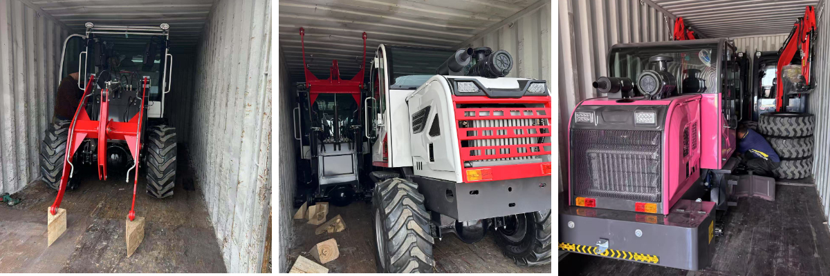 2,5-тонный колесный погрузчик