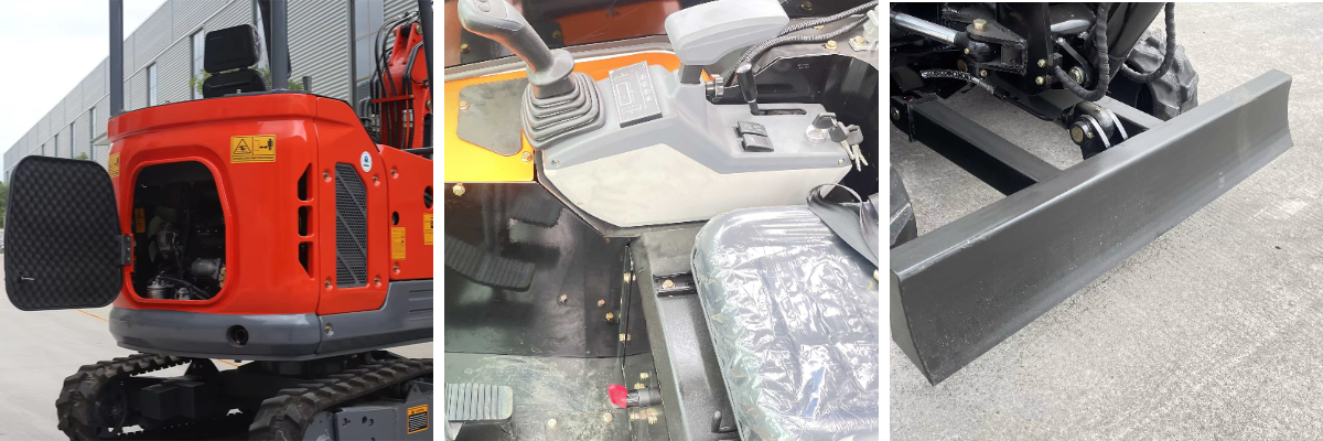 2,5-тонный экскаватор