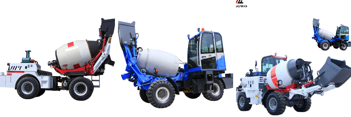 самозагружающийся бетоносмеситель