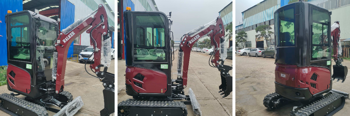 1,8-тонный мини-экскаватор