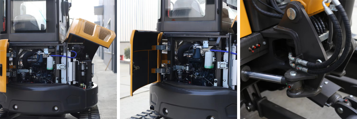 1,5-тонный мини-экскаватор 1,5-тонный мини-экскаватор