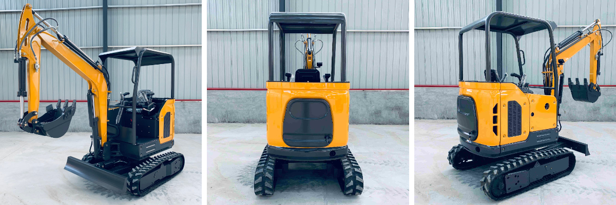2,5-тонный мини-экскаватор