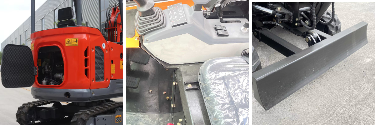 2,5-тонный мини-экскаватор