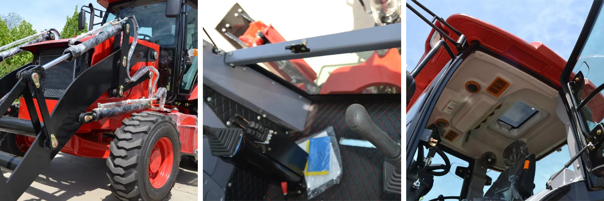 8-тонный экскаватор-погрузчик