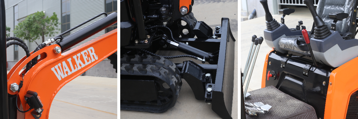 1,2-тонный экскаватор