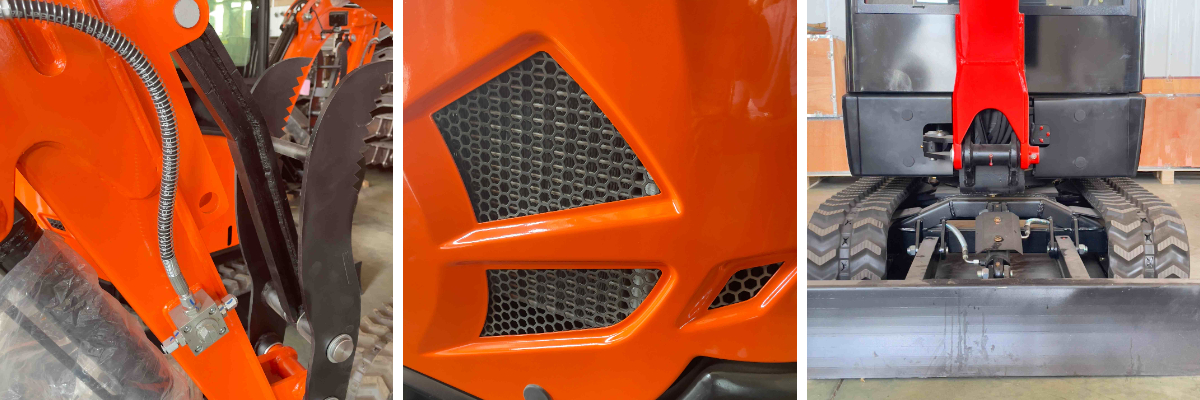 1,8-тонный экскаватор