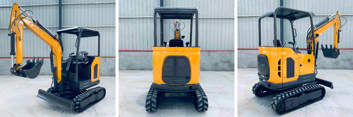 2,5-тонный мини-экскаватор