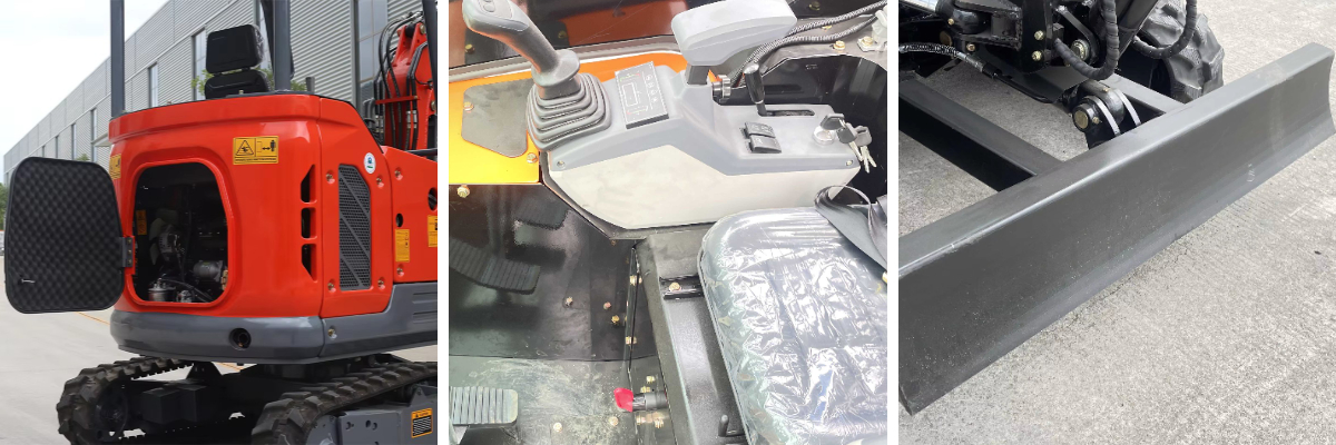 2,5-тонный мини-экскаватор