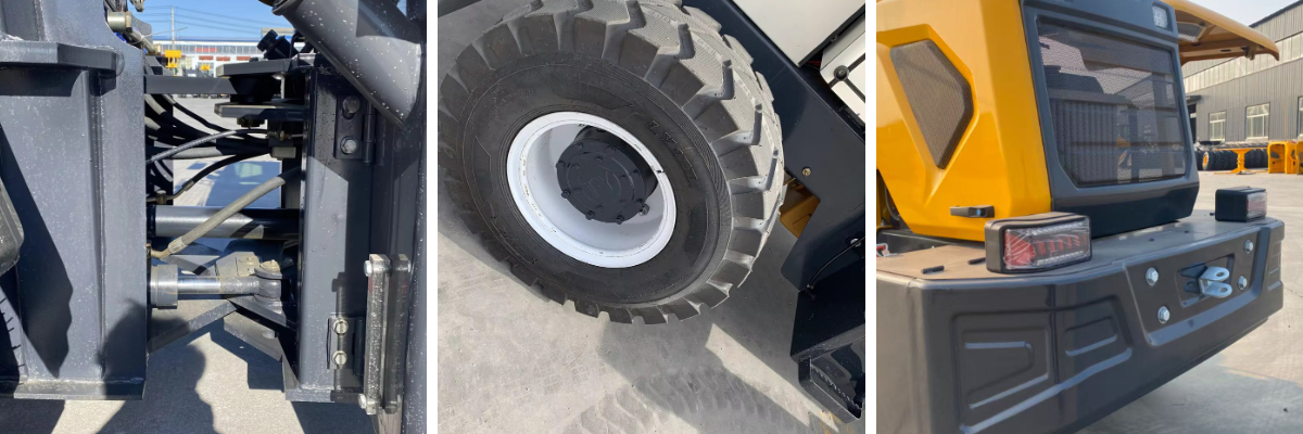 3,5-тонный колесный погрузчик