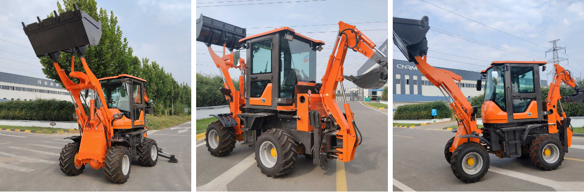 2,5-тонный экскаватор-погрузчик