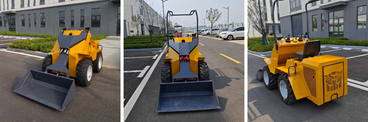 Мини-погрузчик с бортовым поворотом