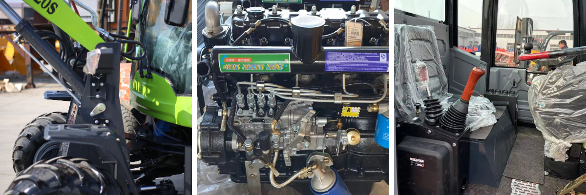 2,5-тонный колесный погрузчик